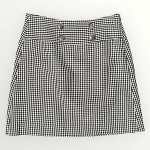The Limited Houndstooth Mini Skirt, Sz 0